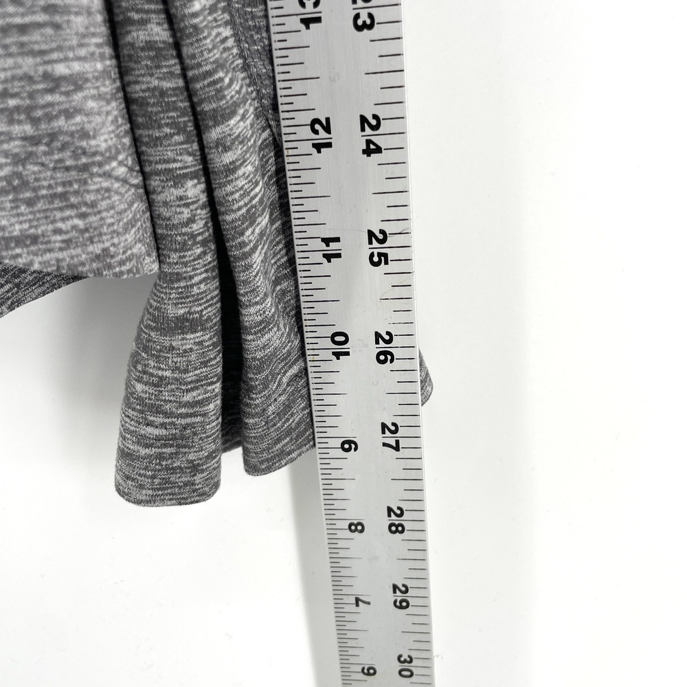 Nike Dri Fit Long Sleeve Running Half Zip Athletic Gray Heather Shirt Men's Med - Picture 8 of 10